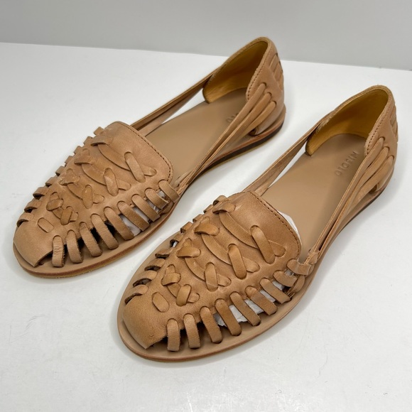 Nisolo Shoes - Nisolo Huarache Sandal in Almond Brown Size 8